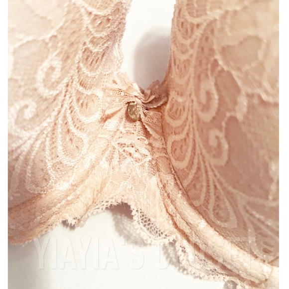 Le Mystere 34DDD/F Sophia 2435 Lace Underwire Bra - Peach Blossom - Picture 9 of 16